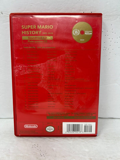 Nintendo Super Mario History 25th Anniversary Soundtrack (CD) Good Condition!!!