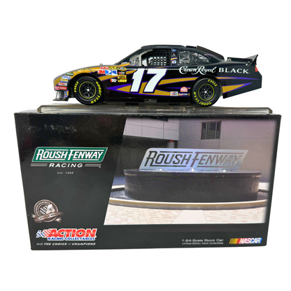 Action Nascar #17 Matt Kenseth Crown Royal Black 2010 Ford Fusion 1:24 Diecast