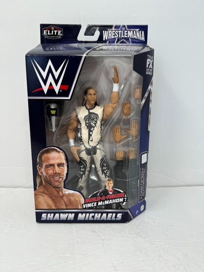 WWE Shawn Michaels Wrestlemania Elite Collection Action Figure Mattel