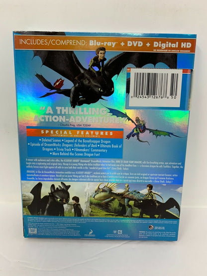 How to Train Your Dragon (Blu-ray) Kids Cartoon Brand New and Sealed!!!