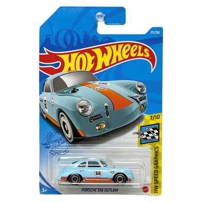 Hot Wheels HW Speed Graphics Porsche 356 Outlaw 1:64 Diecast V2
