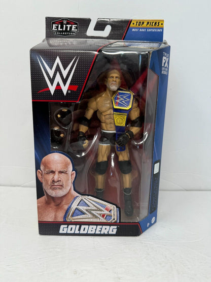 WWE Goldberg Elite Collection Top Picks Action Figure Mattel