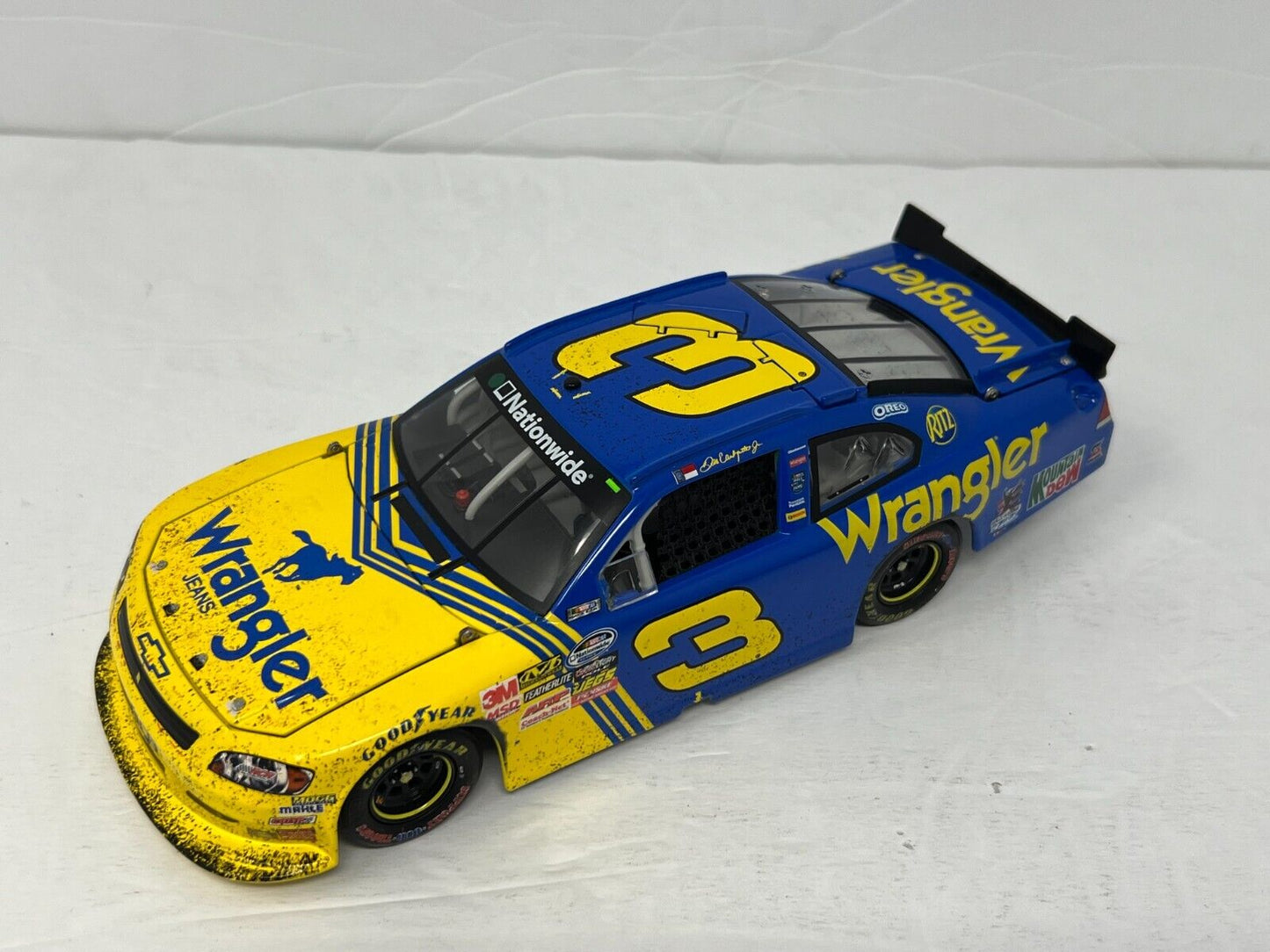 Action Nascar #3 Dale Earnhardt Jr. Wrangler Impala Raced Version 1:24 Diecast