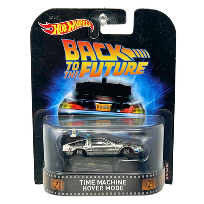 Hot Wheels Retro Entertainment Back to the Future Time Machine Hover Mode 1:64