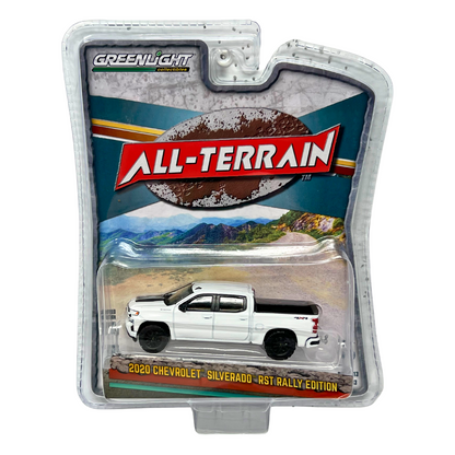 Greenlight All-Terrain 2020 Chevrolet Silverado RST Rally Edition 1:64 Diecast