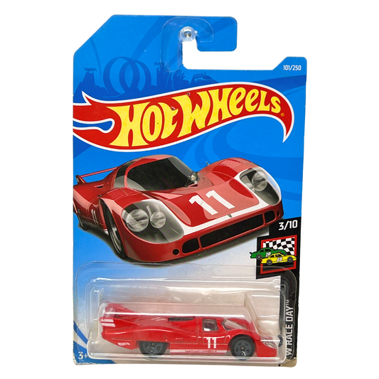 Hot Wheels HW Race Day Porsche 917 LH Red 1:64 Diecast V2