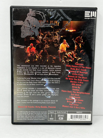 Body Count Live In L.A. (DVD) Music Concert Good Condition!!!