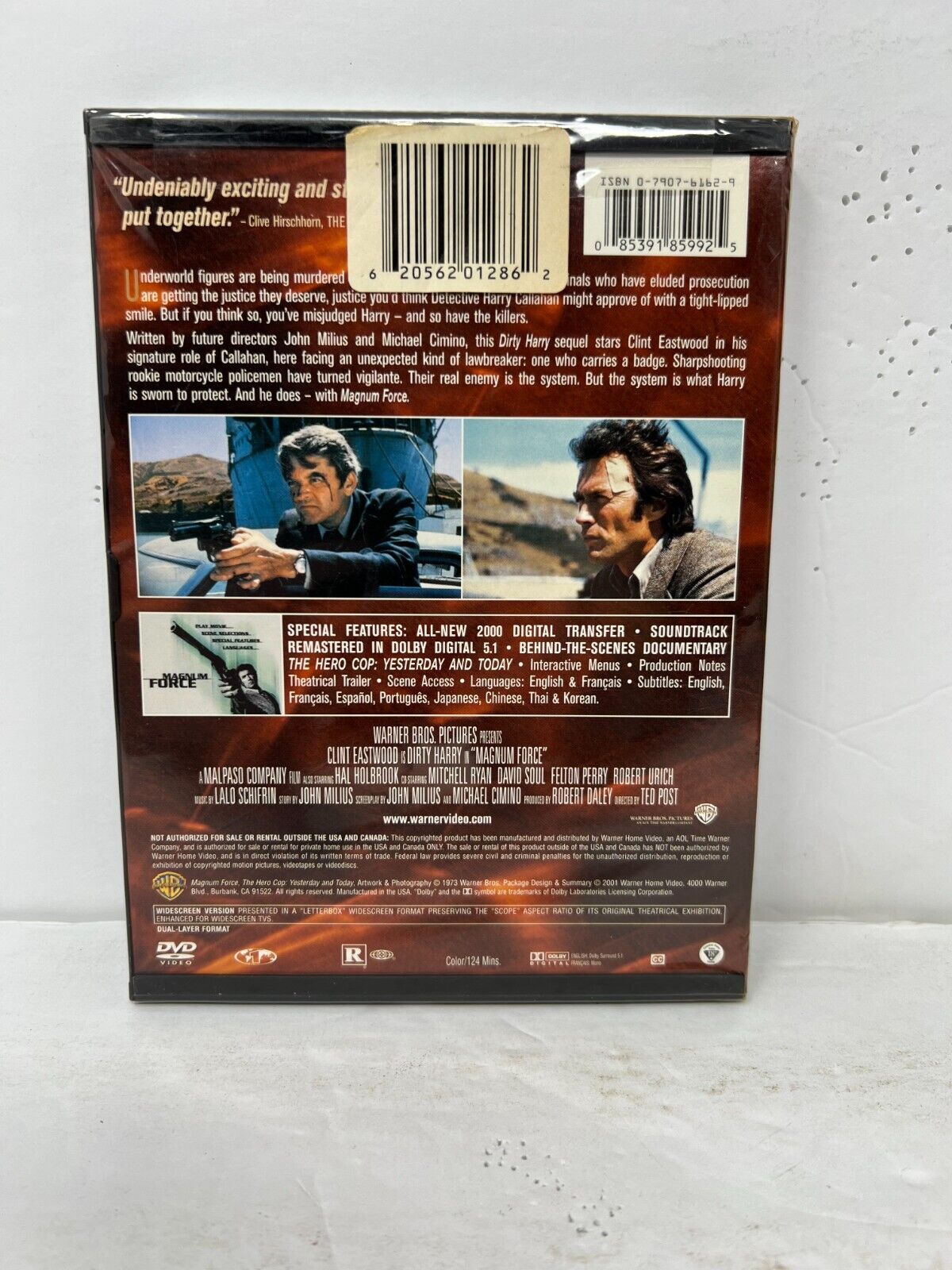 Magnum Force (DVD) Clint Eastwood Action New and Sealed!!!