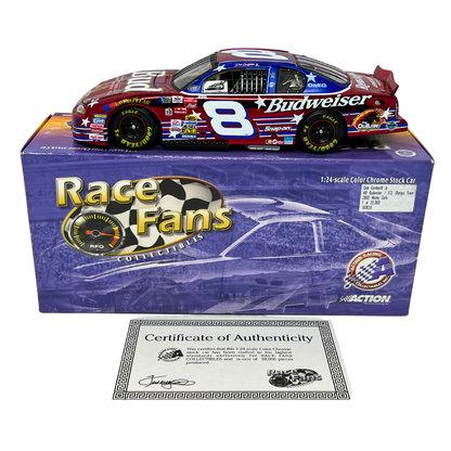 Action Nascar #8 Dale Earnhardt Jr. Budweiser U.S. Olympic Chrome 1:24 Diecast