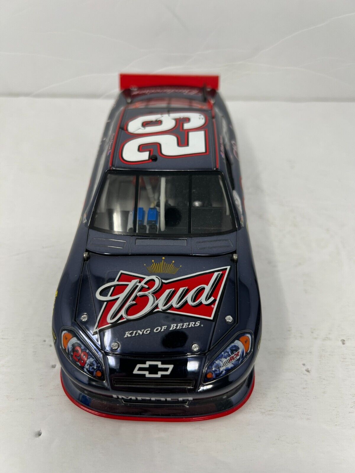 Lionel Nascar #29 Kevin Harvick Budweiser 2011 Impala Color Chrome 1:24 Diecast