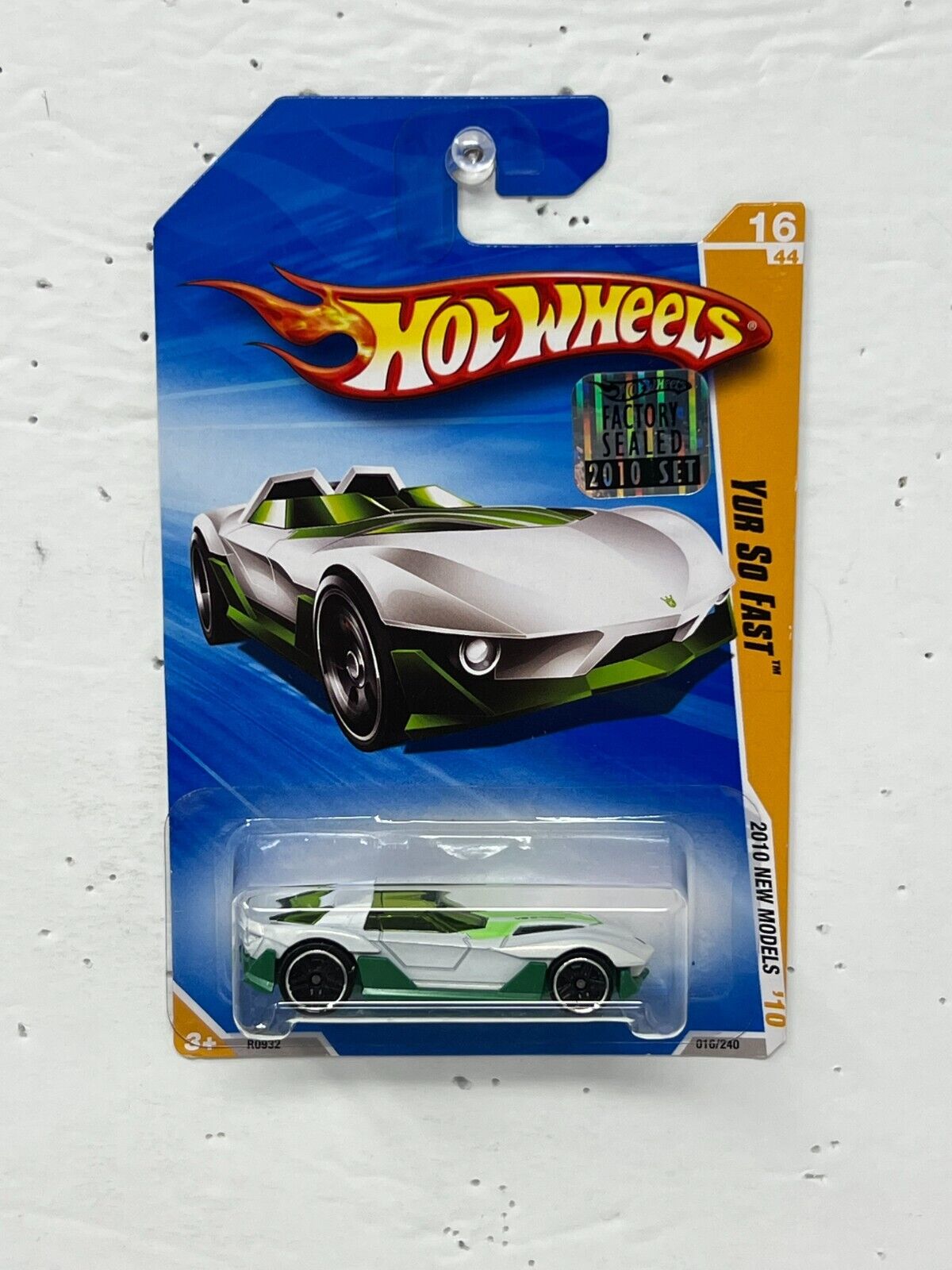 Hot Wheels 2010 New Models Yur So Fast 1:64 Diecast Factory Sealed