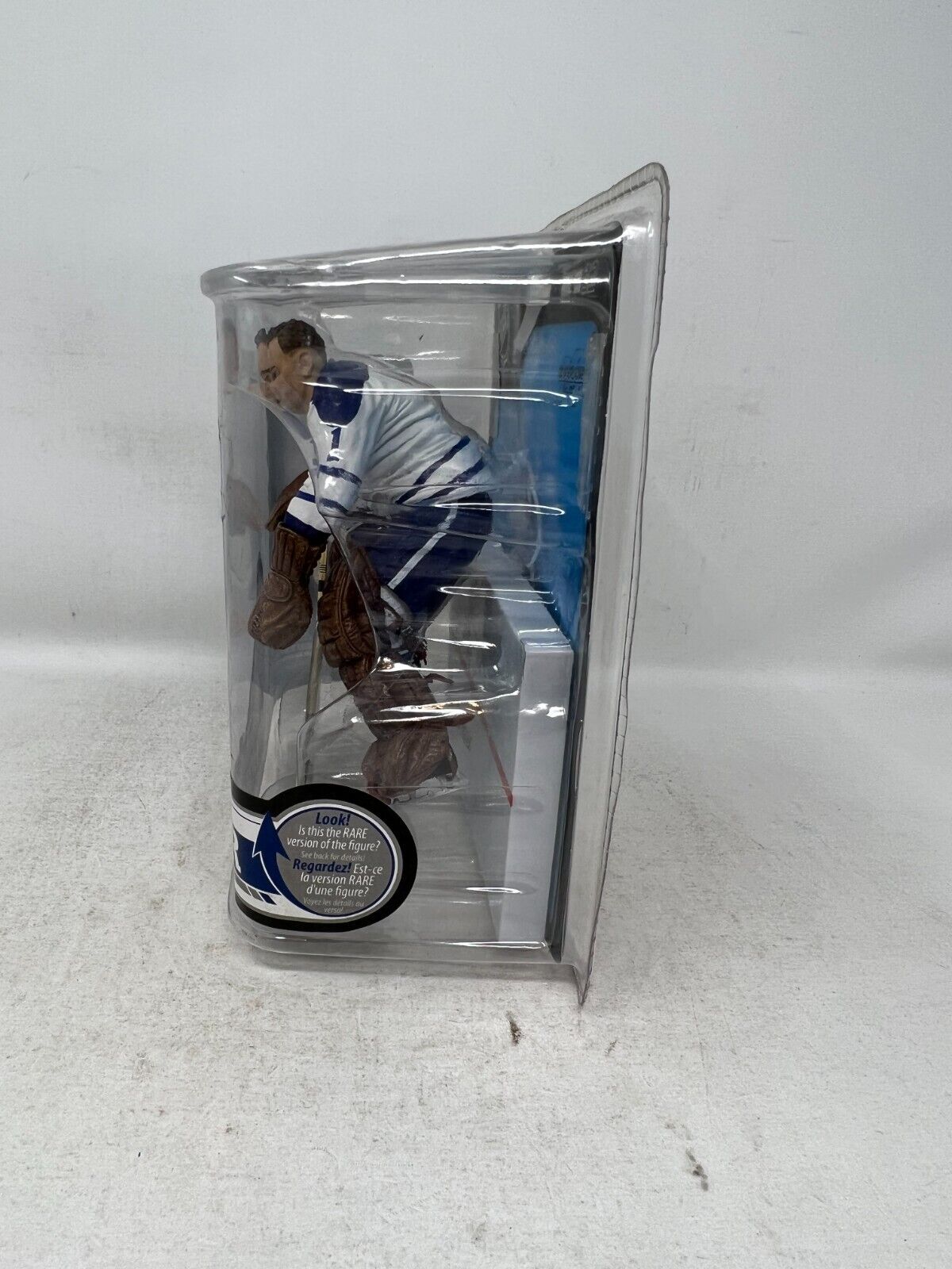 Mcfarlane NHL Johnny Bower Toronto Maple Leafs White Jersey Series 32 Figure