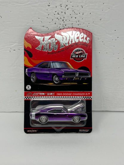 Hot Wheels 1969 Dodge Charger R/T Selections RLC Red Line Club 1:64 Diecast