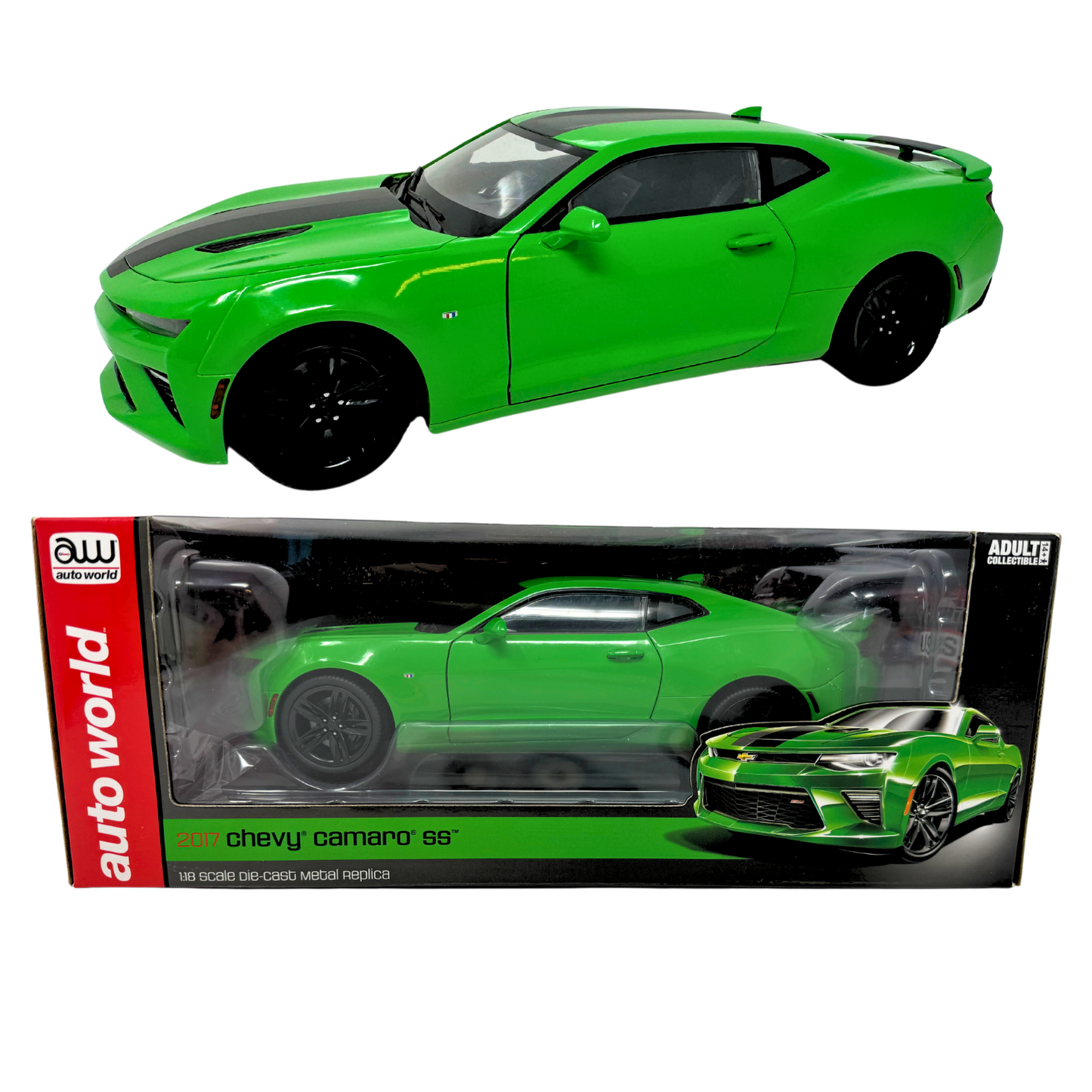 Autoworld 2017 Chevy Camaro SS Limited Edition 1:18 Diecast 1 of 1002