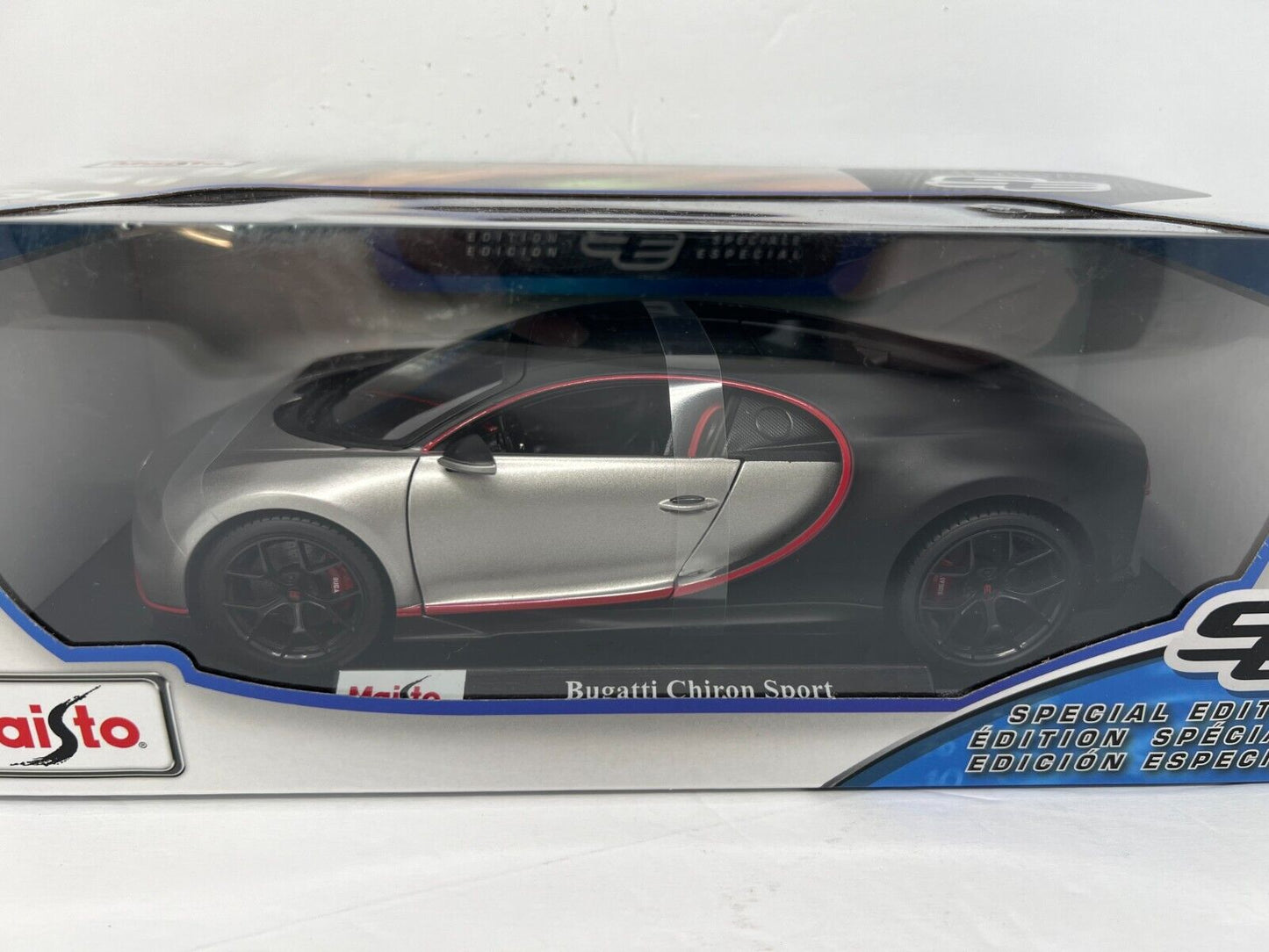 Maisto Bugatti Chiron Sport Special Edition 1:18 Diecast