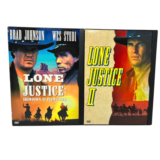 Lone Justice / Lone Justice 2 (DVD) Western Good Condition!!!