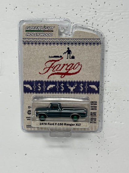 Greenlight Hollywood Fargo 1978 Ford F-150 Ranger XLT GREEN MACHINE 1:64 Diecast