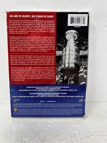 100 Years of the Montreal Canadiens (DVD) Sports NHL Good Condition!!!