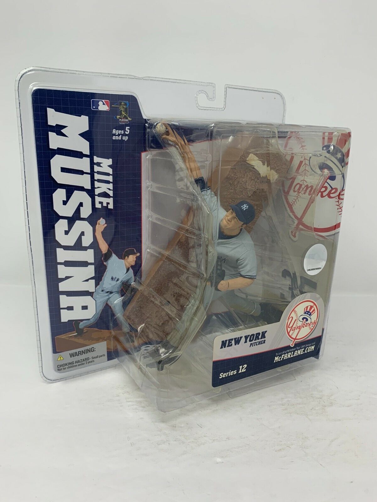 McFarlane MLB Series 12 Mike Mussina New York Yankees Gray Jersey Figurine