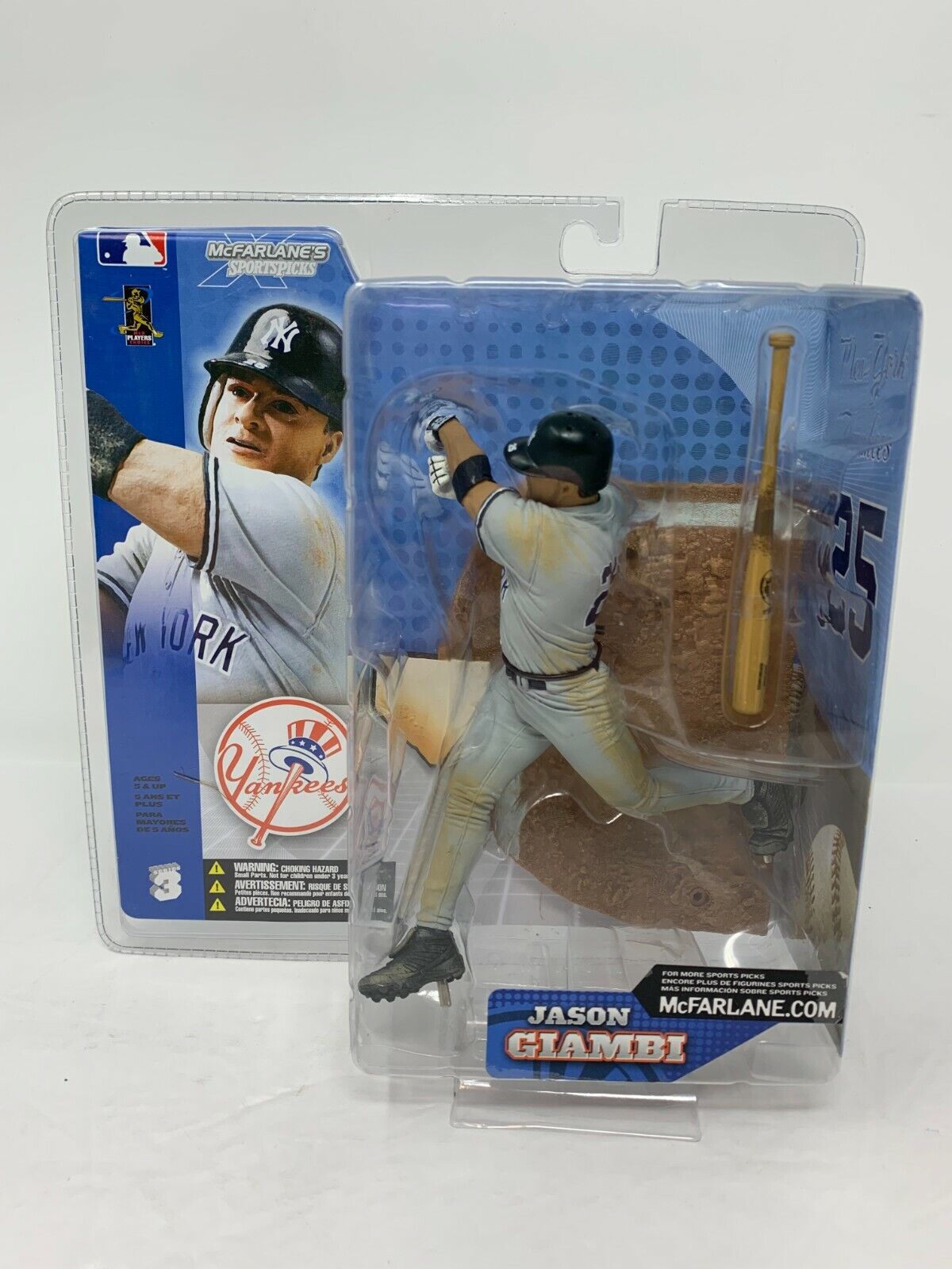 McFarlane MLB Series 3 Jason Giambi New York Yankees Figurine