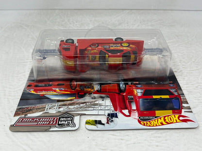 Hot Wheels Premium Nissan Silvia (S15) & Hauler #40 Team Transport 1:64 Diecast