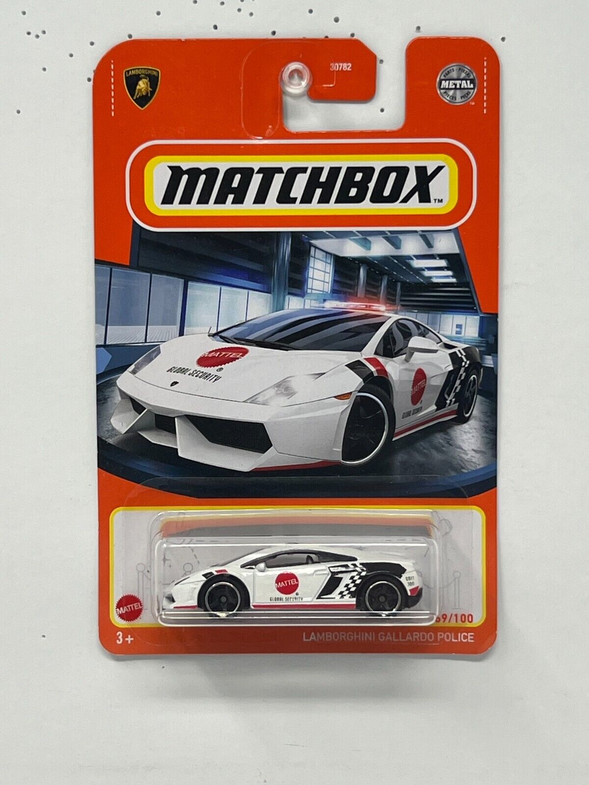 Matchbox Lamborghini Gallardo Police 1:64 Diecast