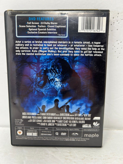 Alien 3000: Unseen Evil 2 (DVD) Horror