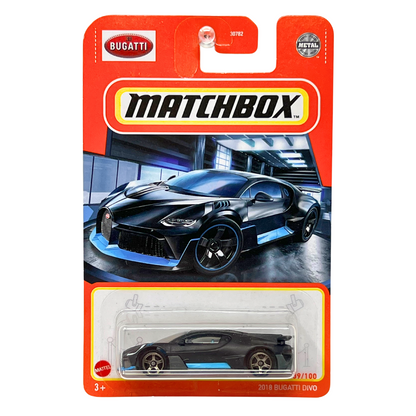 Matchbox 2018 Bugatti Divo 1:64 Diecast Version 3