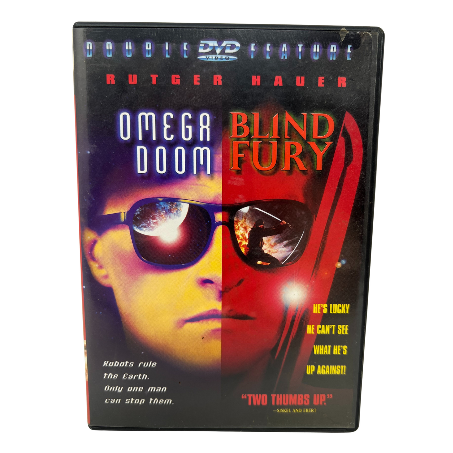 Omega Doom / Blind Fury (DVD) Sci-Fi Good Condition!!!