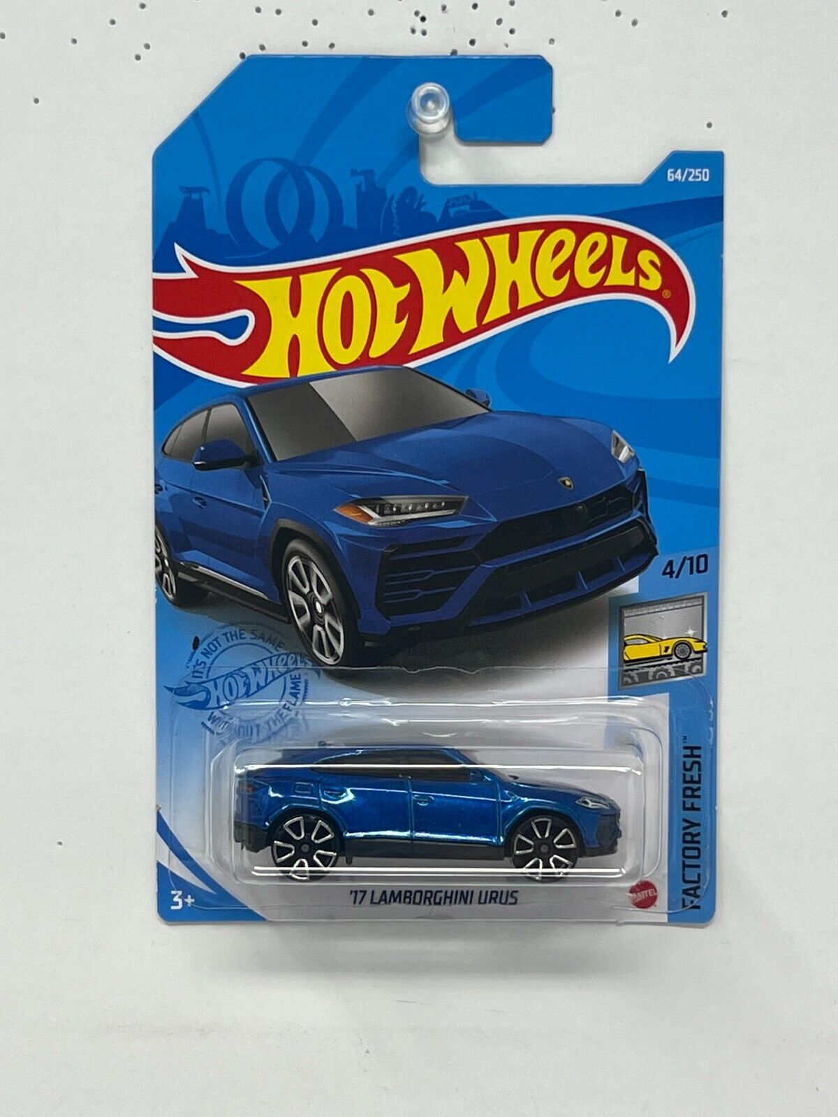 Hot Wheels Factory Fresh 2017 Lamborghini Urus 1:64 Diecast Blue