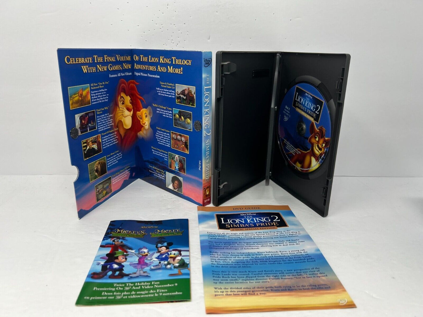 The Lion King II: Simba's Pride (DVD) Disney Good Condition!!!