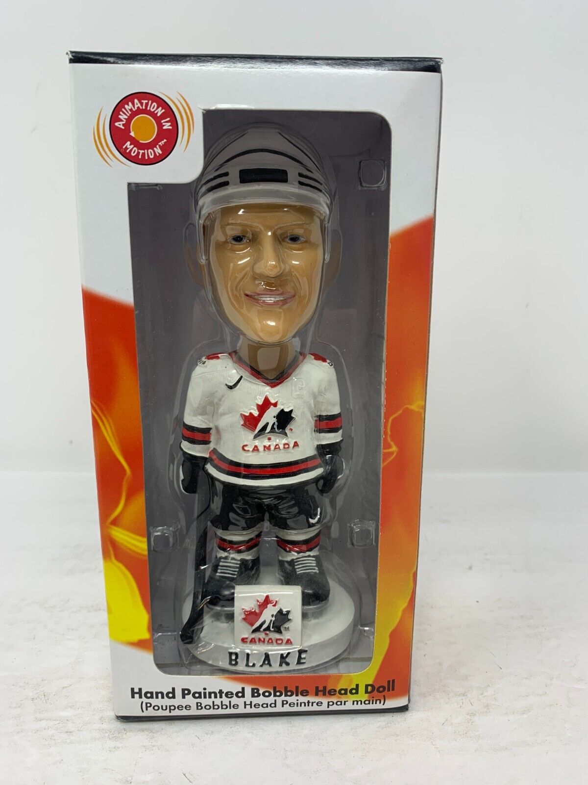 Rob Blake NHL Team Canada Olympics 2002 Bobblehead Figure