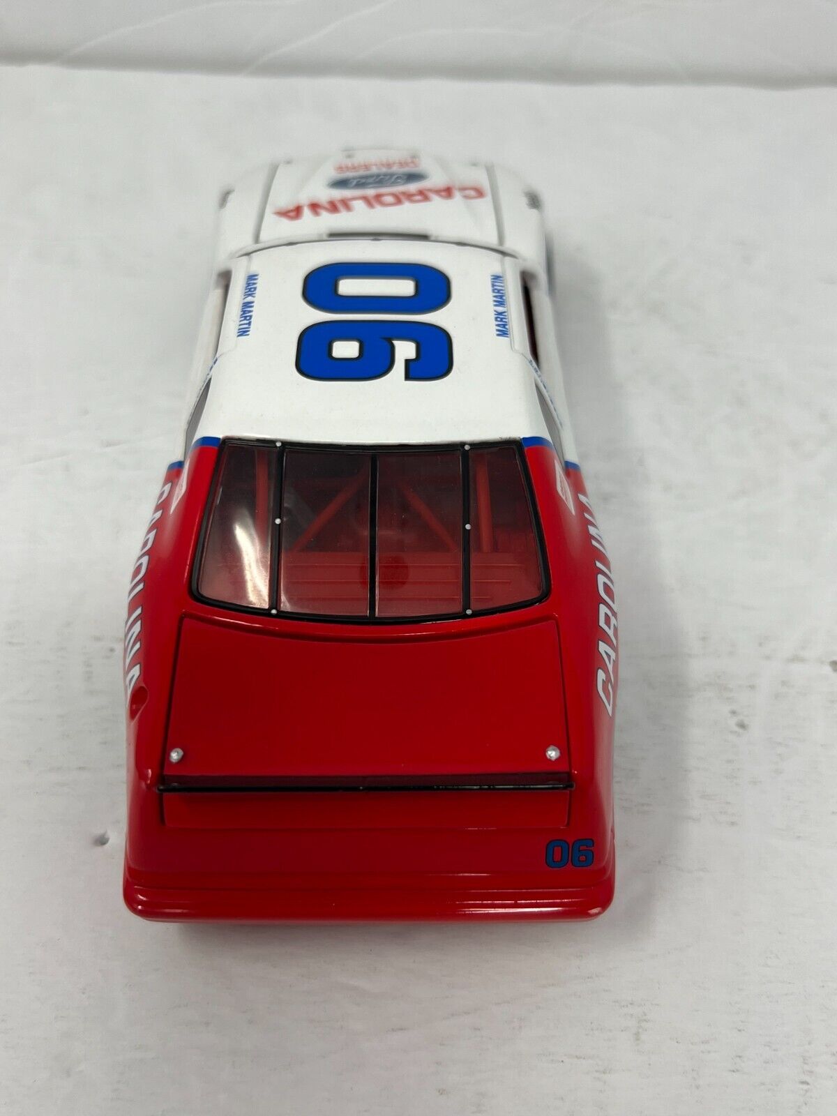 Action Nascar #6 Mark Martin Carolina 1986 Ford Thunderbird Extreme 1:24 Diecast