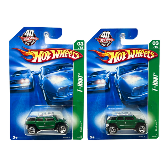 Hot Wheels Treasure Hunts Rockster 1:64 Diecast 2008 Lot of 2