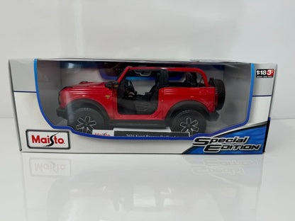 Maisto 2021 Ford Bronco Badlands Special Edition 1:18 Diecast