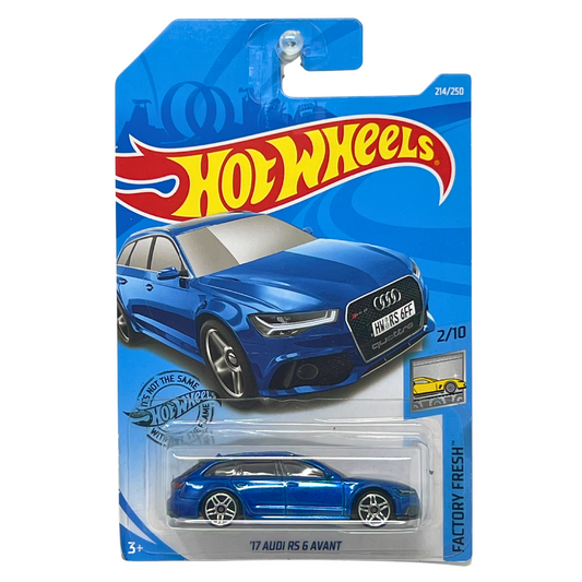 Hot Wheels Factory Fresh 2017 Audi RS 6 Avant 1:64 Diecast