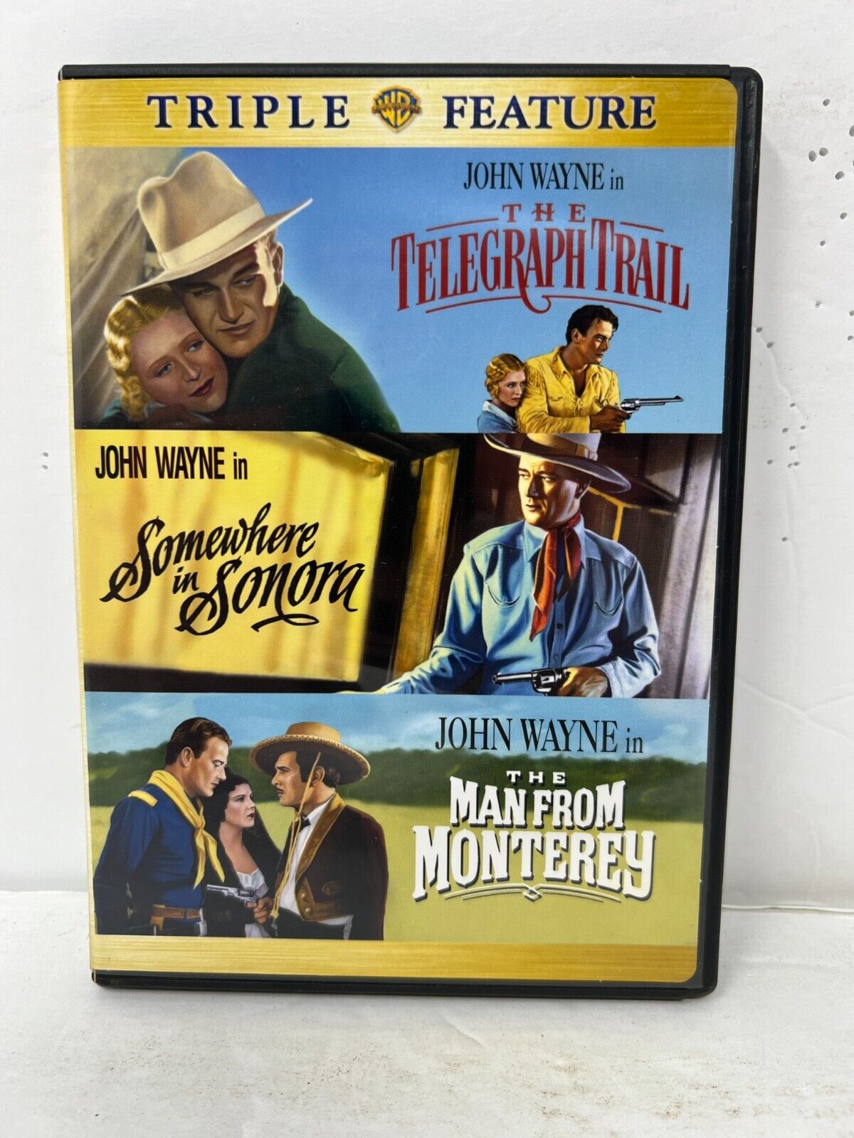 Telegraph Trail / Somewhere in Sonora / Man from Monterey (DVD) Western