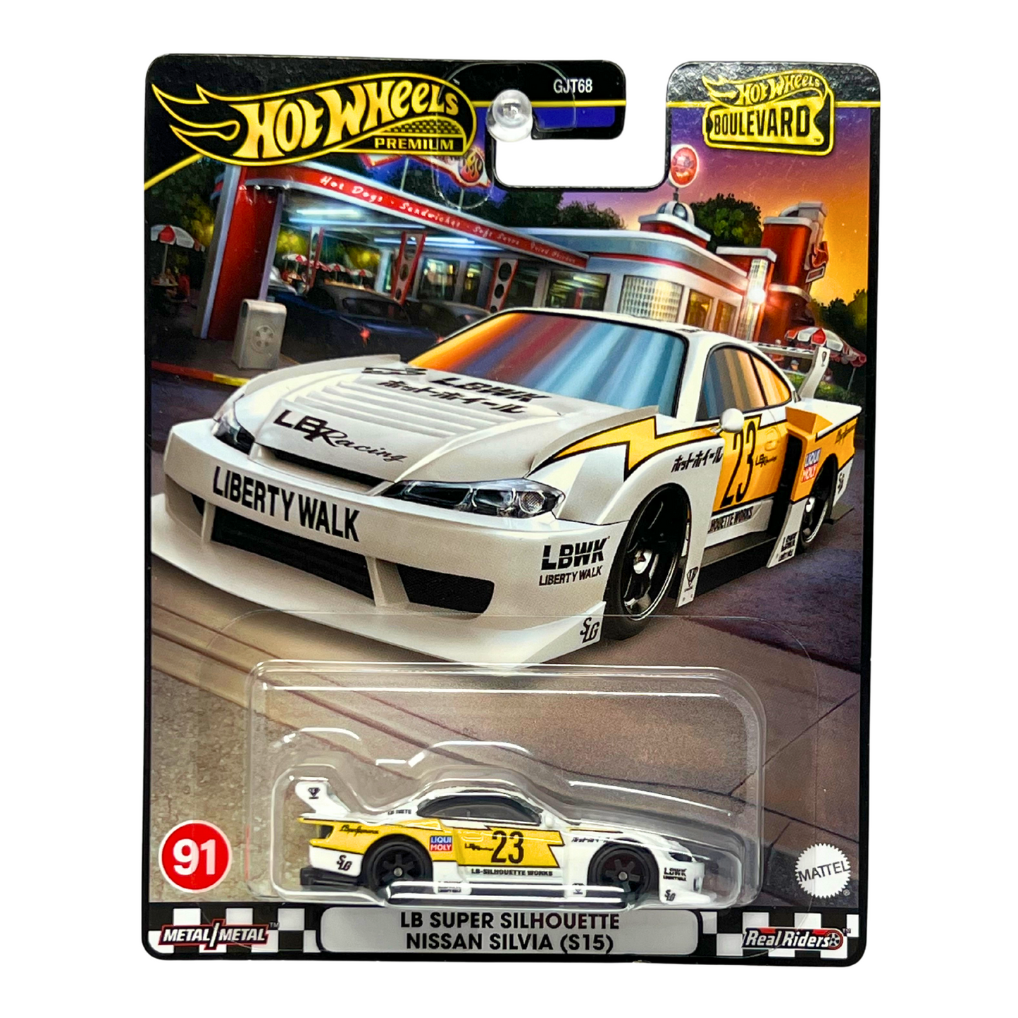 Hot Wheels Premium Boulevard LB Super Silhouette Nissan Silvia S15 1:64 Diecast