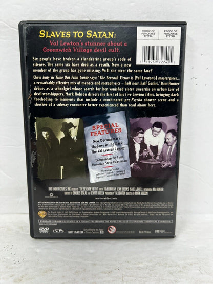 Val Lewton 7th Victim / Shadows in the Dark (DVD) Horror Good Condition!!!