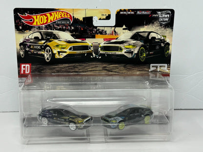 Hot Wheels Premium '21 Ford Mustang RTR Spec & '20 RTR Spec Combo 1:64 Diecast