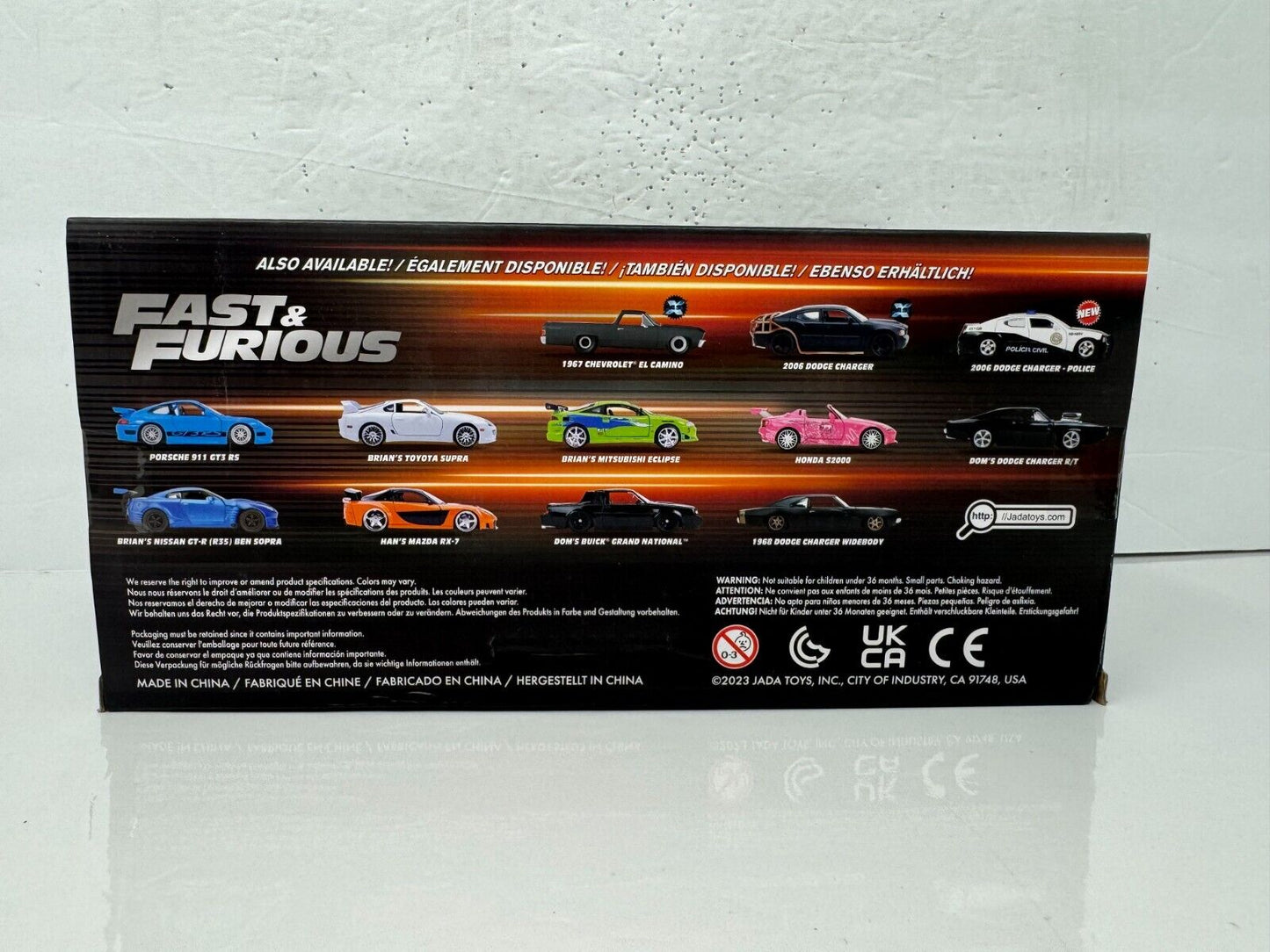 Jada Fast & Furious Brian's Mitsubishi Lancer Evolution VII 1:24 Diecast