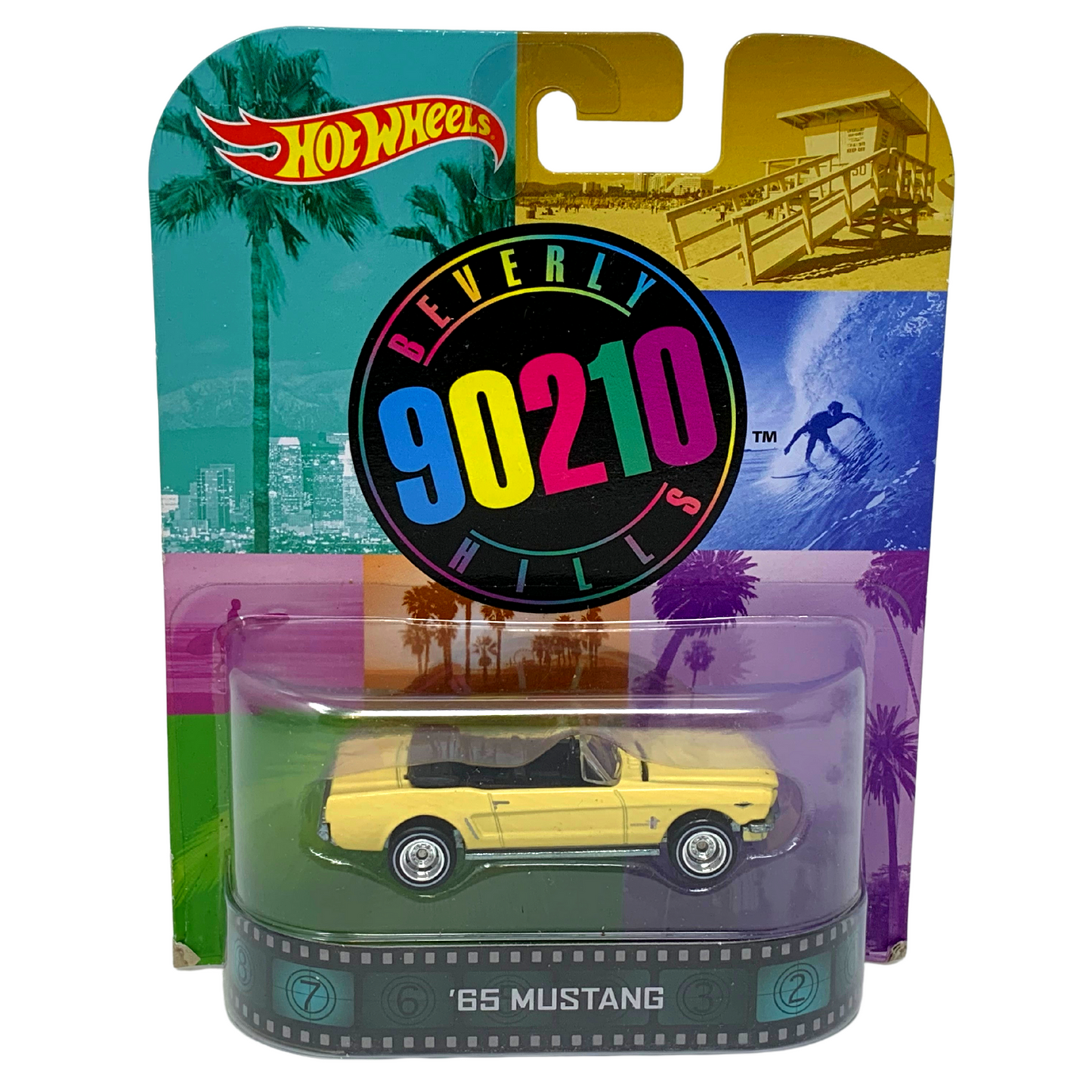 Hot Wheels Retro Entertainment Beverly Hills 90210 '65 Mustang 1:64 Diecast