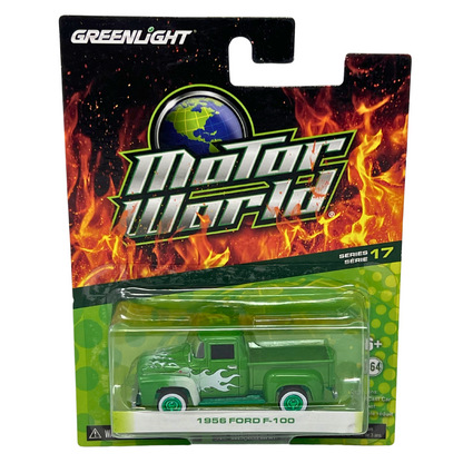 Greenlight Motor World 1956 Ford F-100 Green Machine 1:64 Diecast