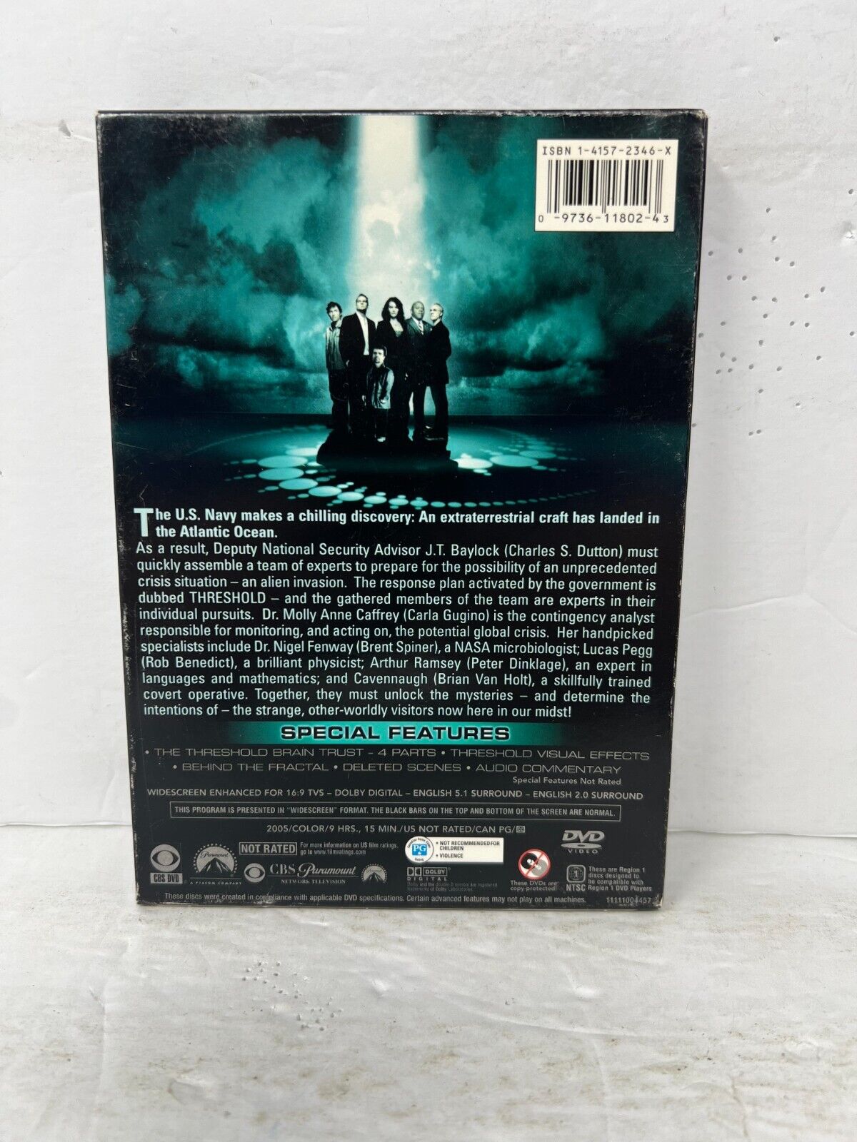 Threshold: The Complete Series (DVD) TV Series Boxset Good Condition!!!