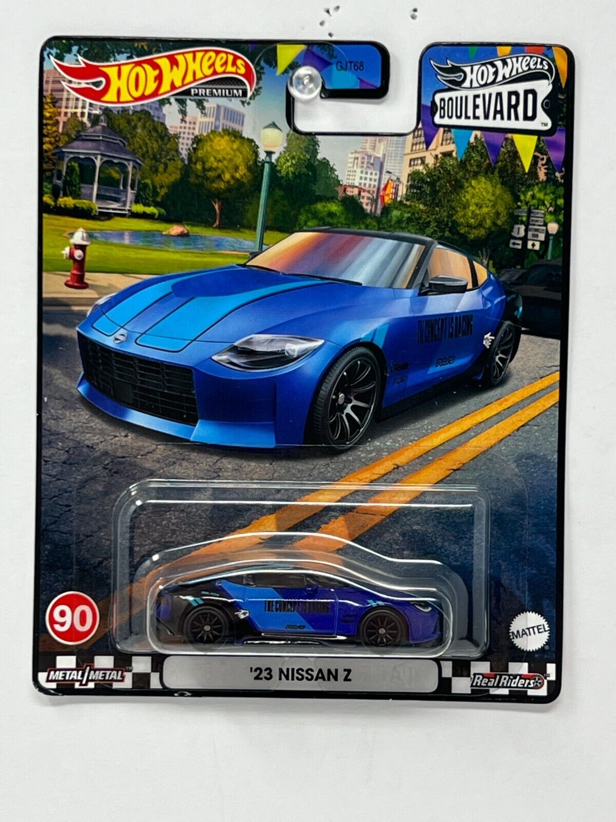 Hot Wheels Premium Boulevard 2023 Nissan Z 1:64 Diecast Real Riders