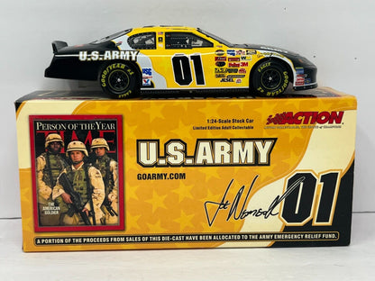 Action Nascar #1 Joe Nemechek U.S. Army Monte Carlo BANK 1:24 Diecast 1 of 300#