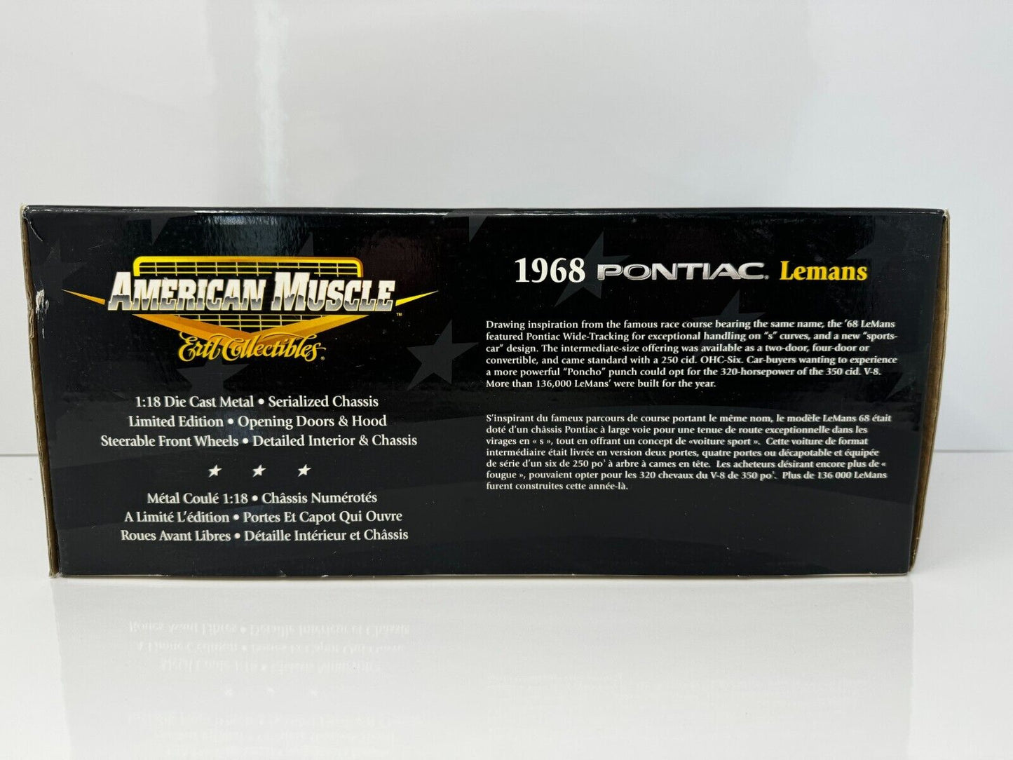 Ertl American Muscle 1968 Pontiac Lemans Elite Edition 1:18 Diecast 1 of 2500