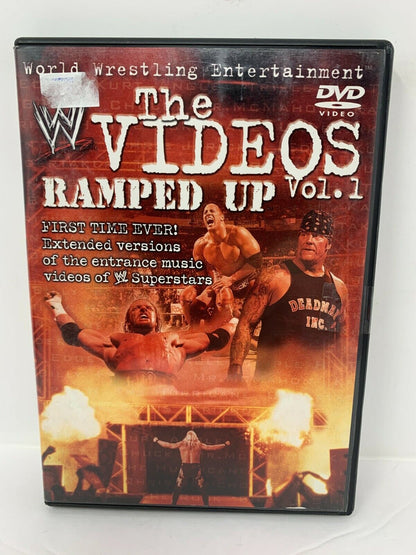 WWE The Videos Vol: 1 Ramped Up (DVD) Good Condition!!!