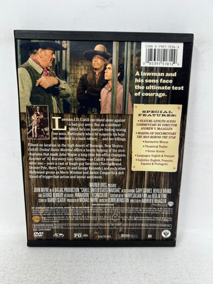 Cahill U.S. Marshal (DVD) John Wayne Western Good Condition!!!