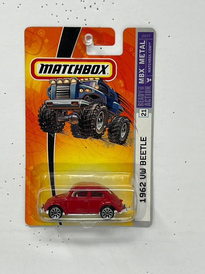 Matchbox MBX Metal 1962 Volkswagen Beetle 1:64 Diecast